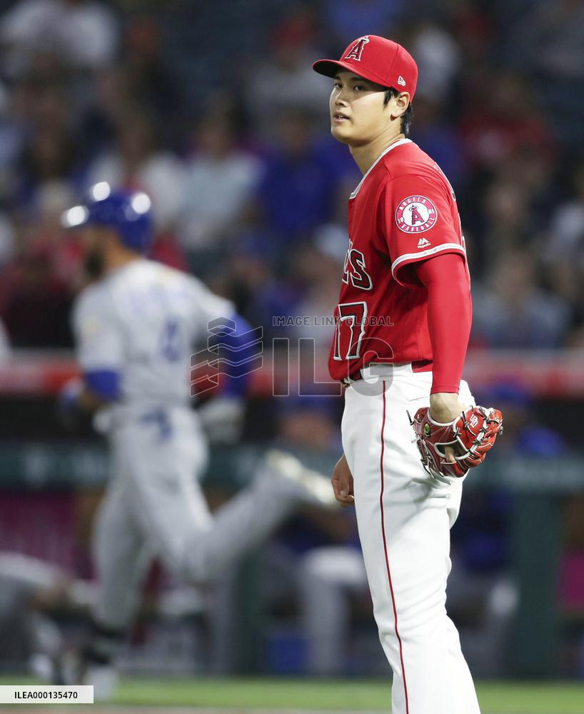 Baseball: Angels' Ohtani