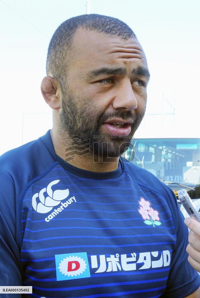 Rugby: Japan captain Leitch