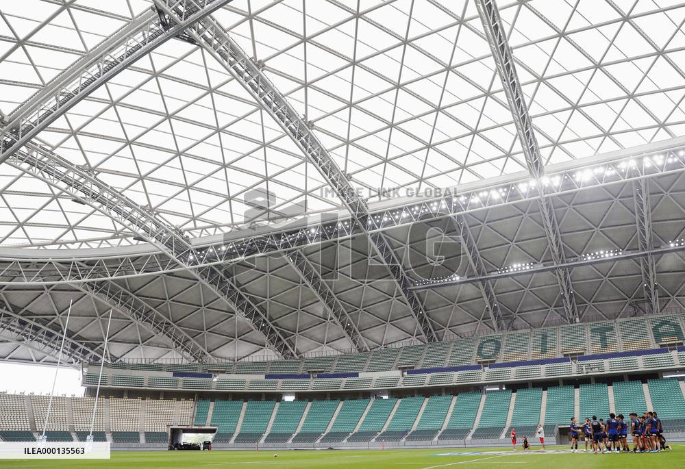 Rugby: test match between Japan and Italy