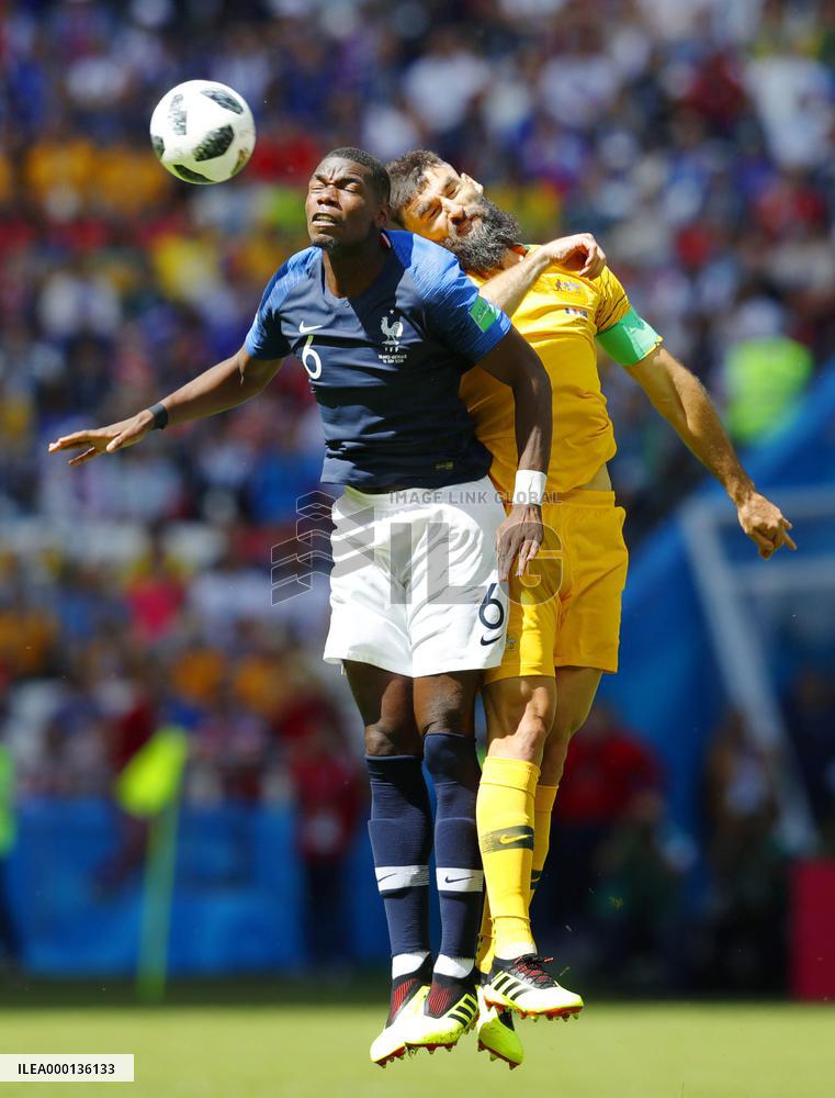 Football: France vs Australia at World Cup