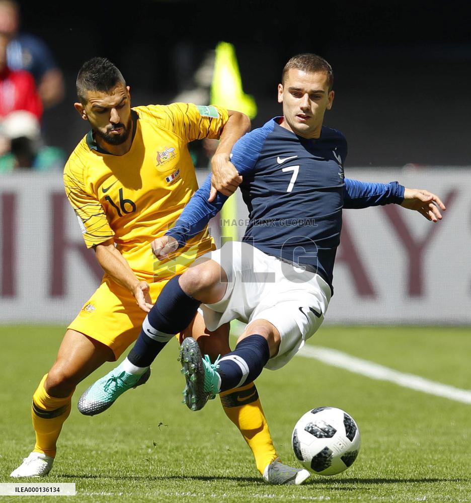 Football: France vs Australia at World Cup
