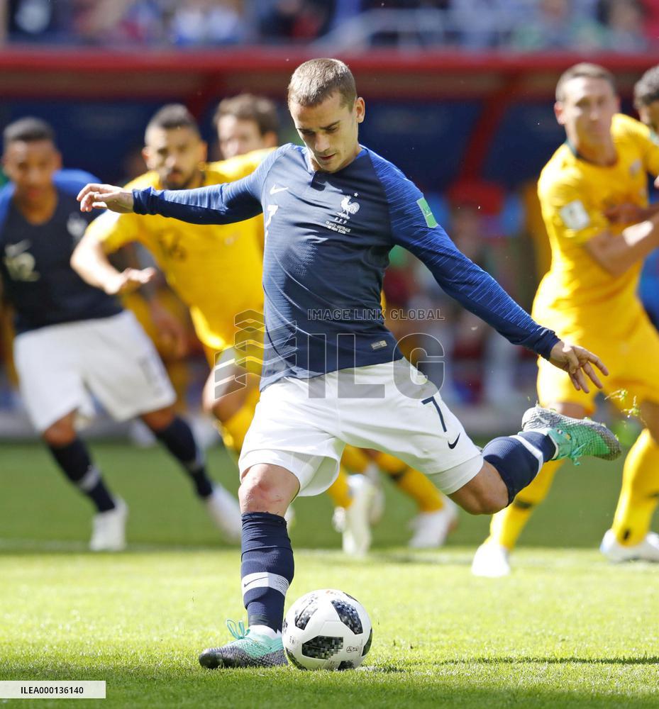 Football: France vs Australia at World Cup