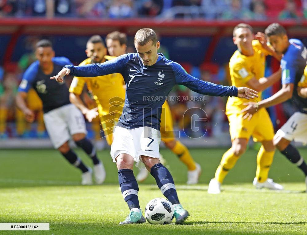 Football: France vs Australia at World Cup
