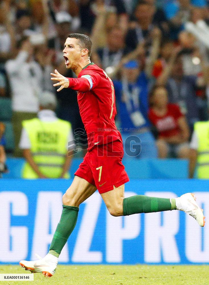 Football: Portugal vs Spain at World Cup