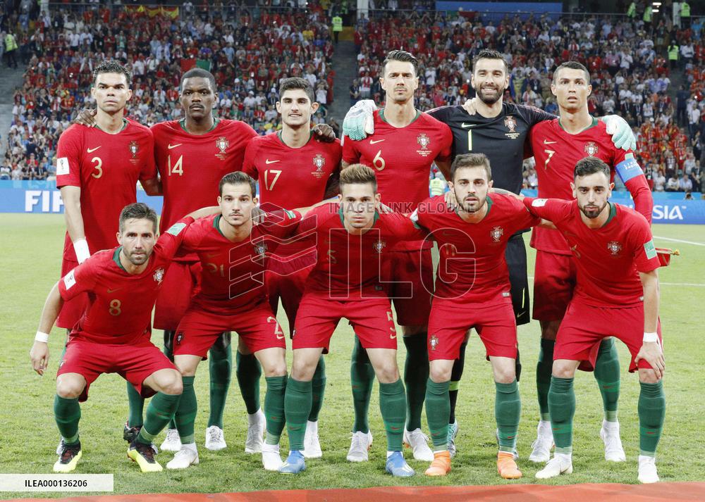 Football: Portugal vs Spain at World Cup