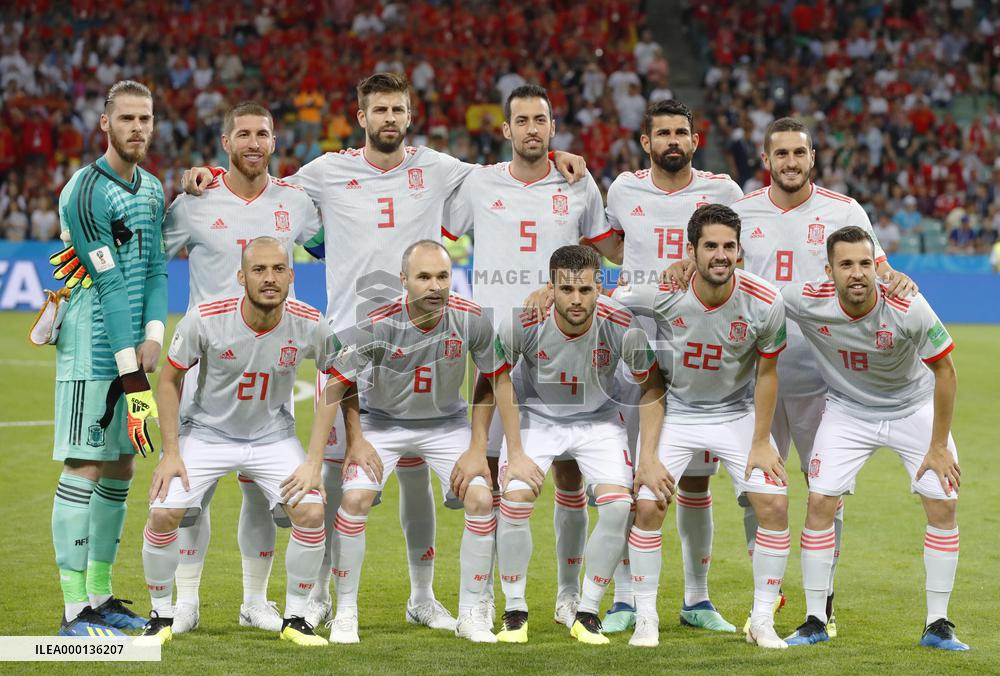 Football: Portugal vs Spain at World Cup