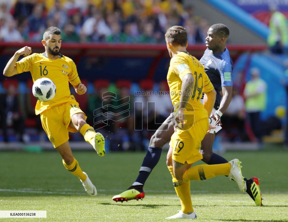 Football: France vs Australia at World Cup