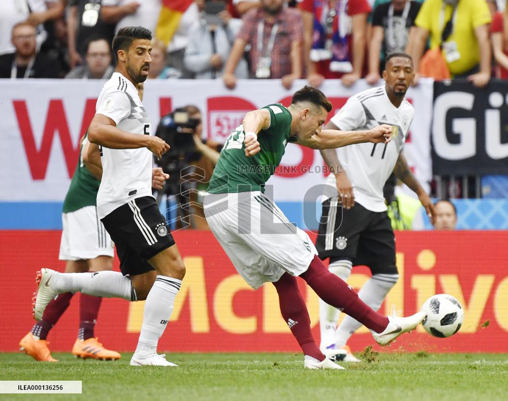 Football: Germany vs Mexico at World Cup