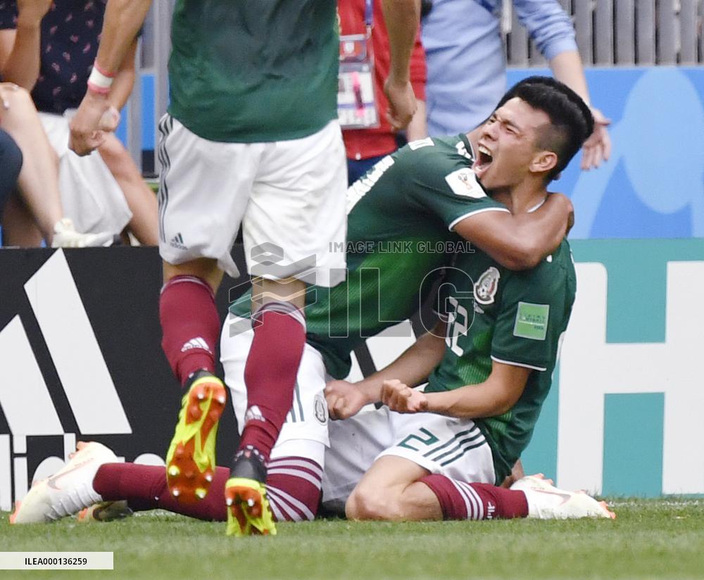 Football: Germany vs Mexico at World Cup
