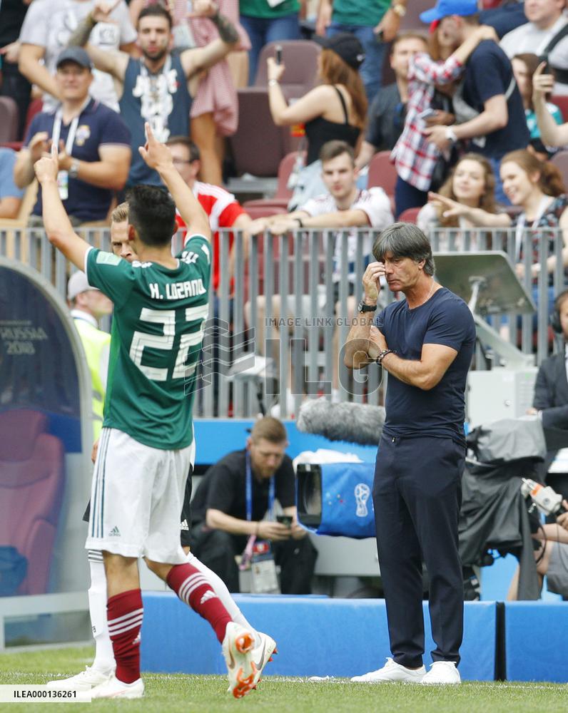 Football: Germany vs Mexico at World Cup