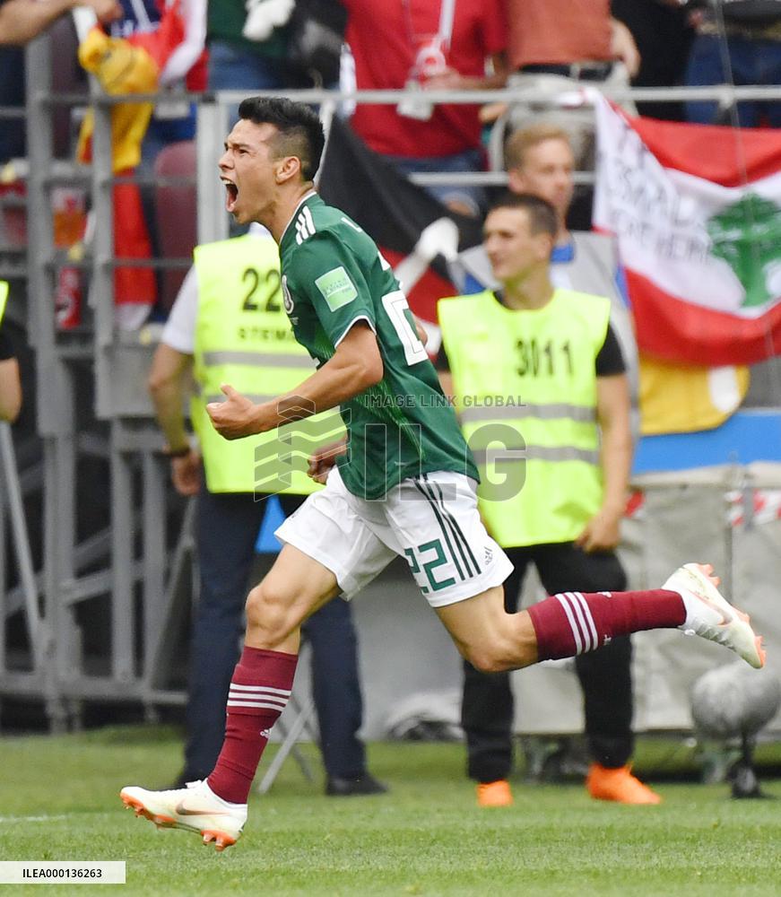 Football: Germany vs Mexico at World Cup
