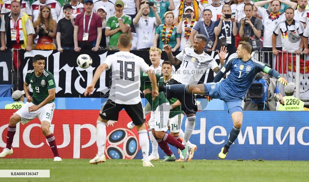 Football: Germany vs Mexico at World Cup