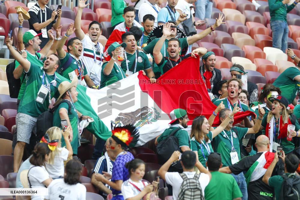 Football: Germany vs Mexico at World Cup