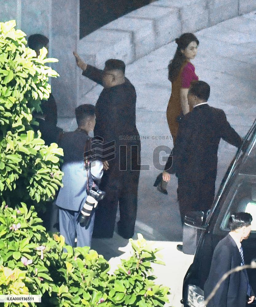 North Korean leader Kim Jong Un in China