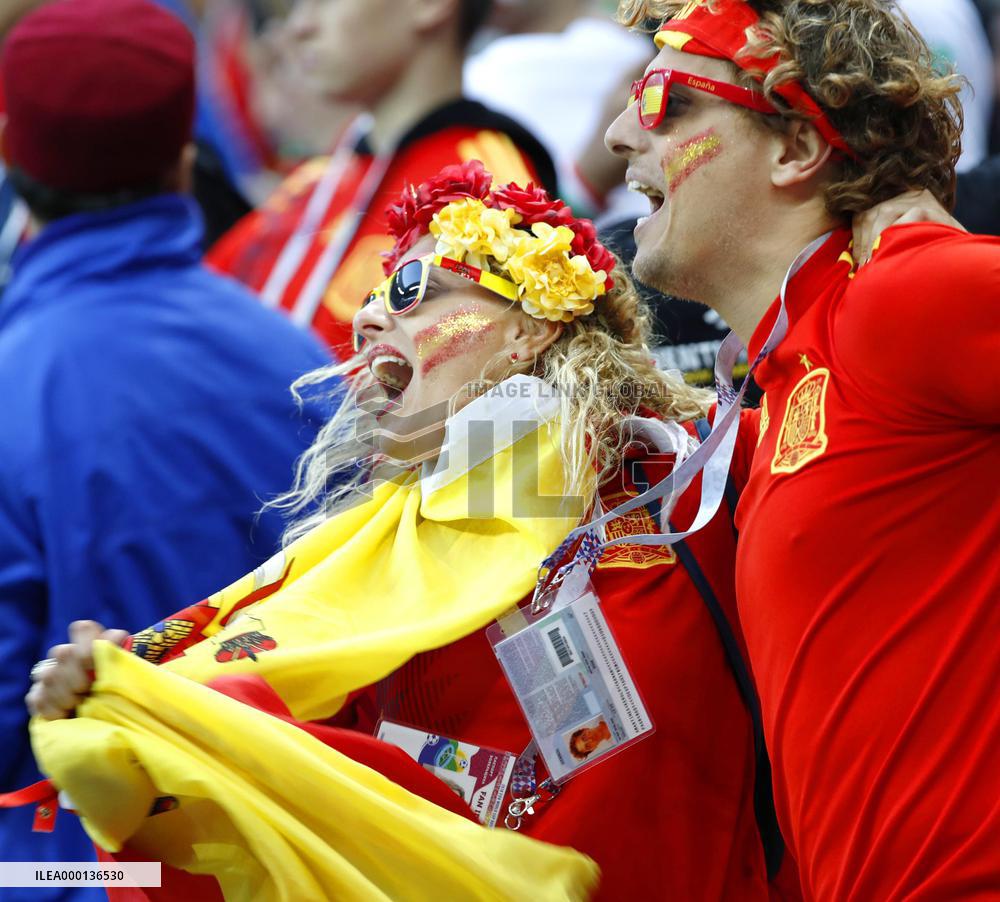 Football: Iran vs Spain at World Cup