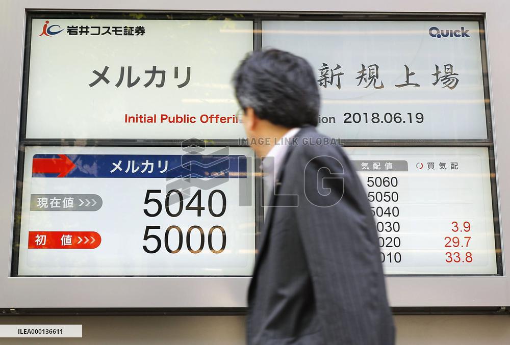 Flea market app operator Mercari