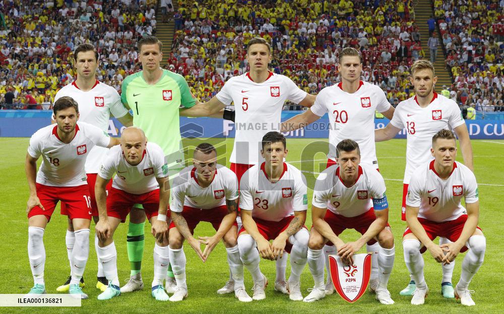 Football: Poland vs Colombia at World Cup