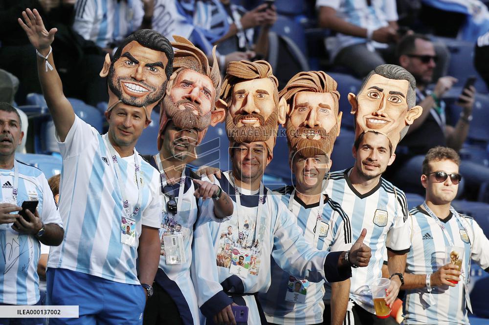 Football: Nigeria vs Argentina at World Cup