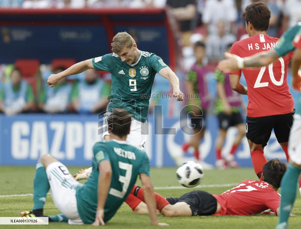 Football: Germany vs South Korea at World Cup