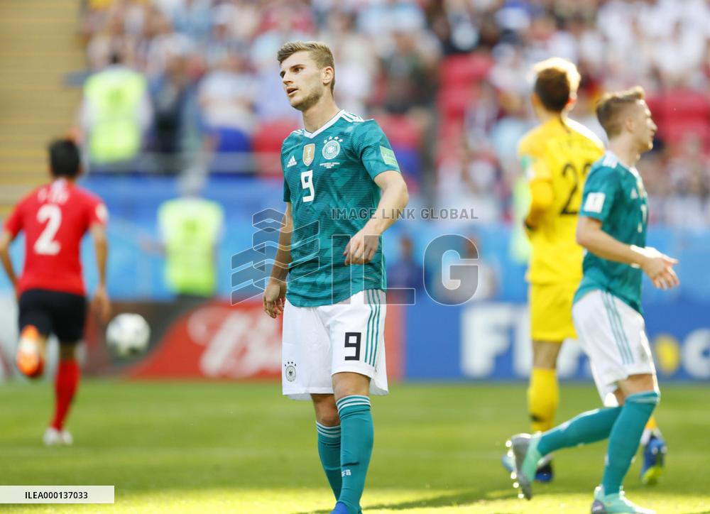 Football: Germany vs South Korea at World Cup