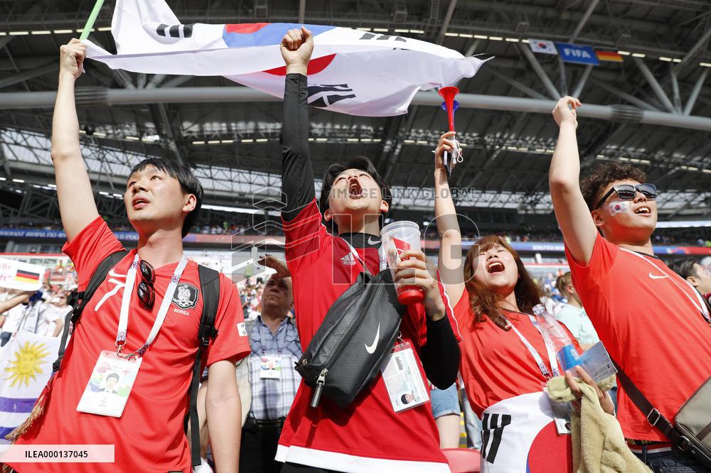Football: South Korea vs Germany at World Cup