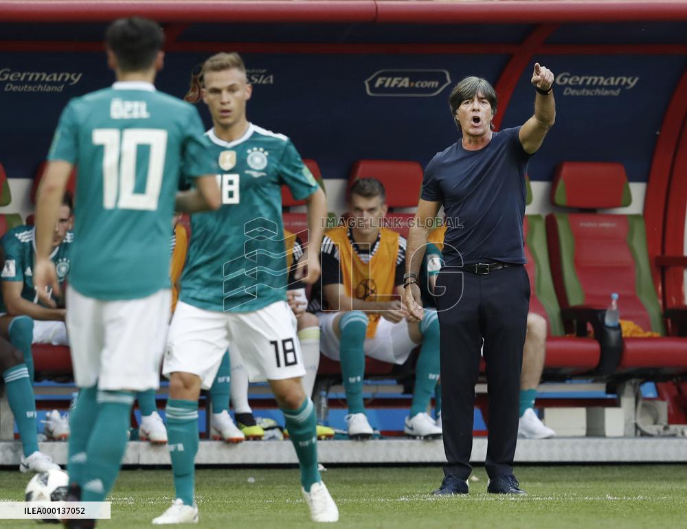 Football: Germany vs South Korea at World Cup