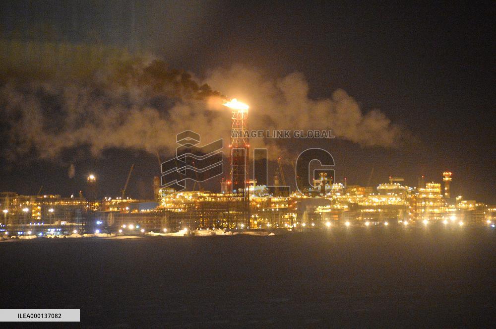 LNG plant in Russia
