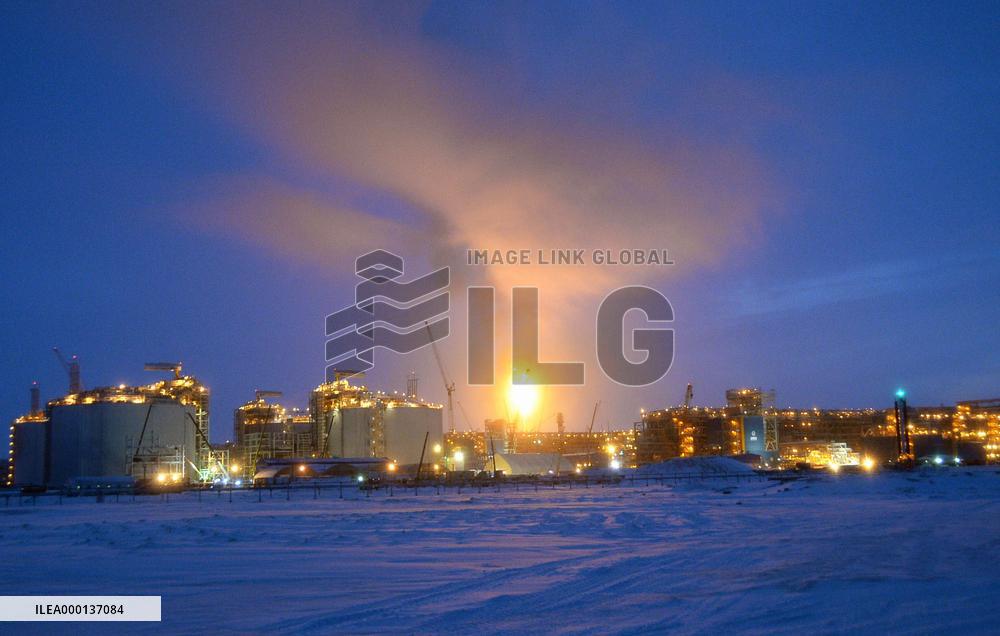 LNG plant in Russia