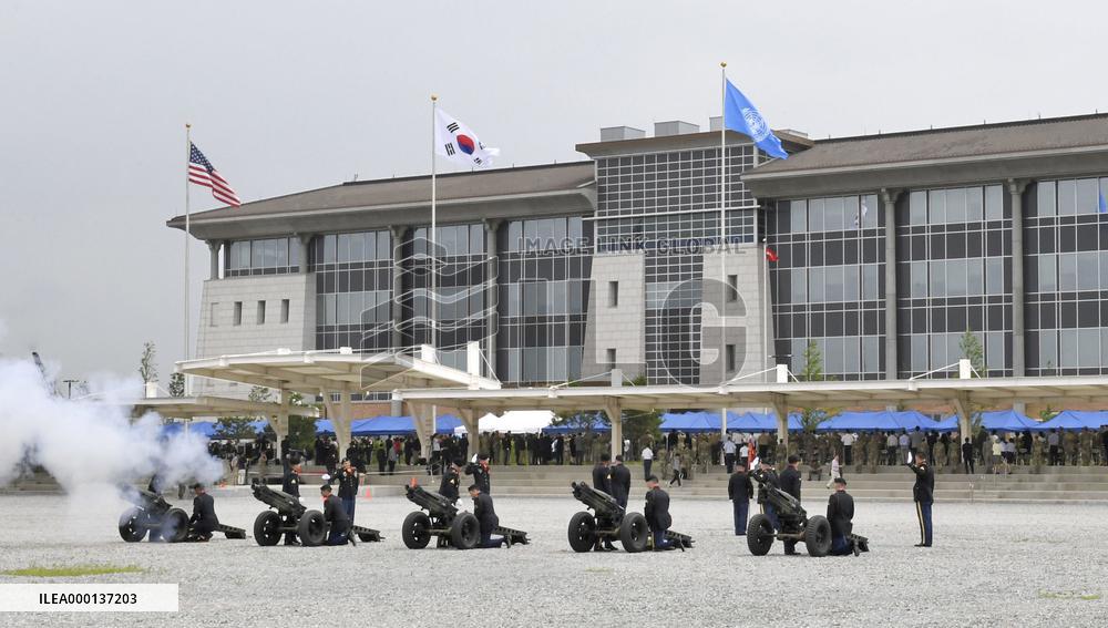 U.S. forces in S. Korea open new HQ at biggest overseas base