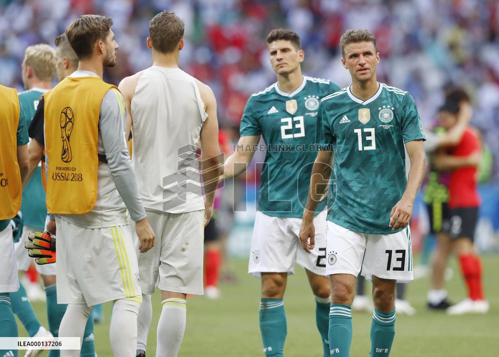 Football: South Korea vs Germany at World Cup