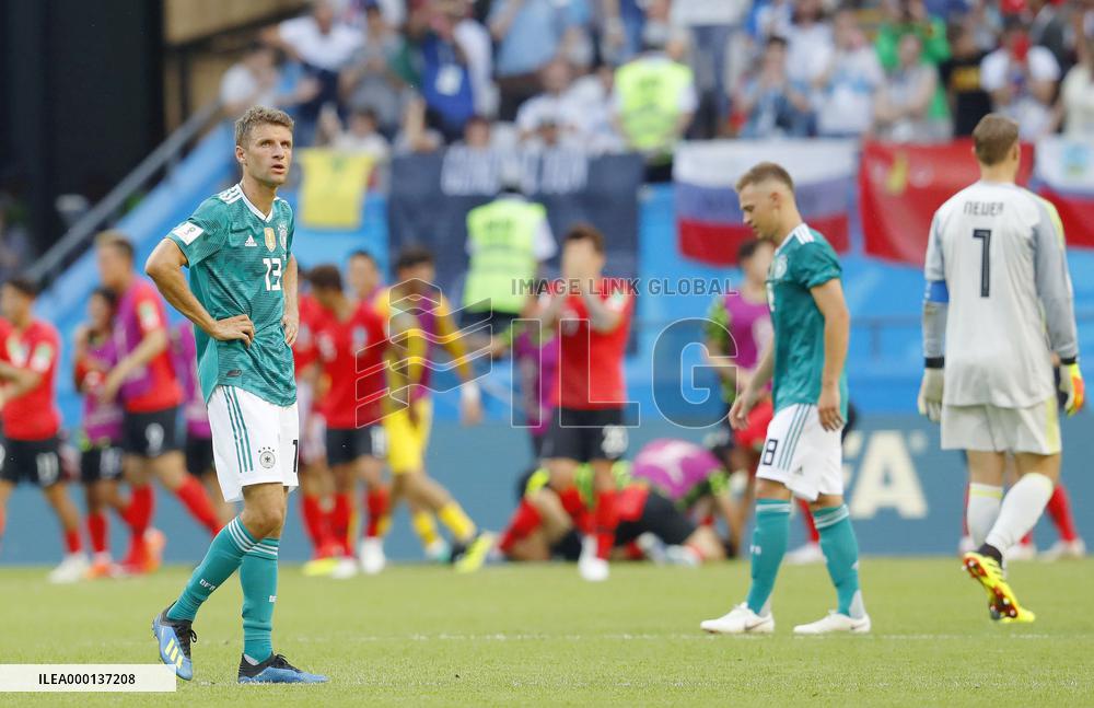 Football: South Korea vs Germany at World Cup