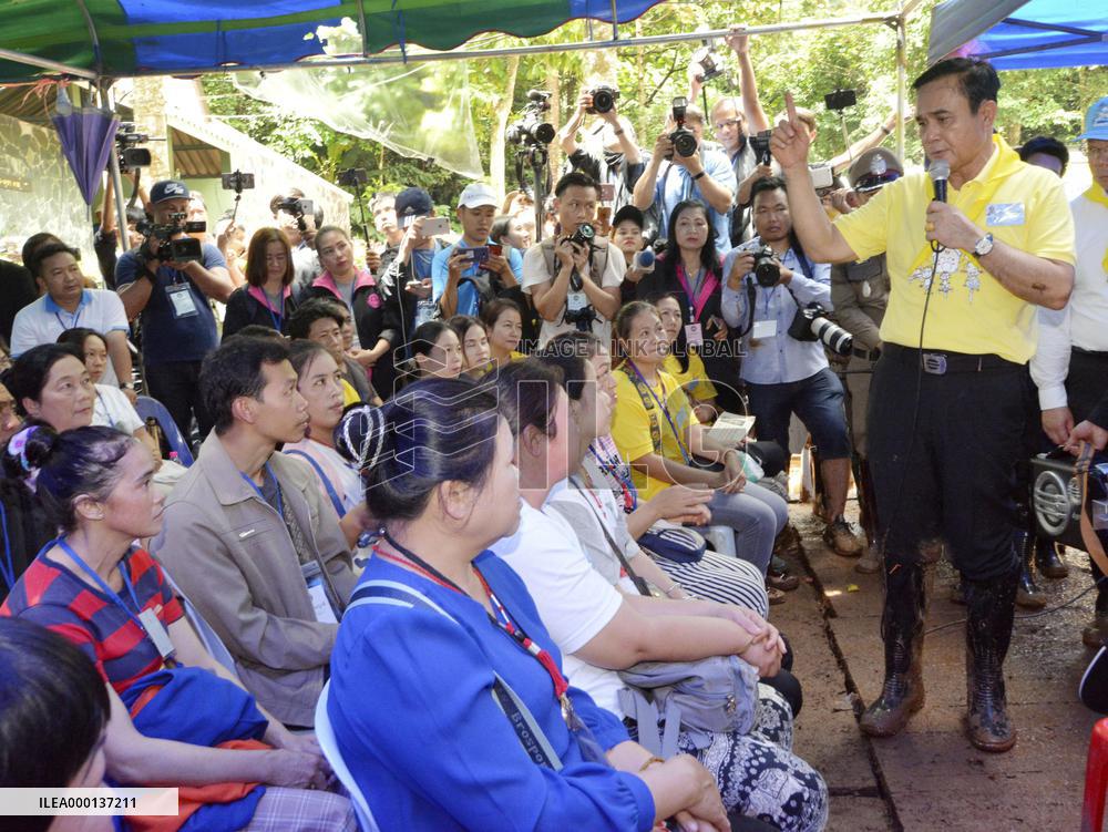 Cave accident in Thailand