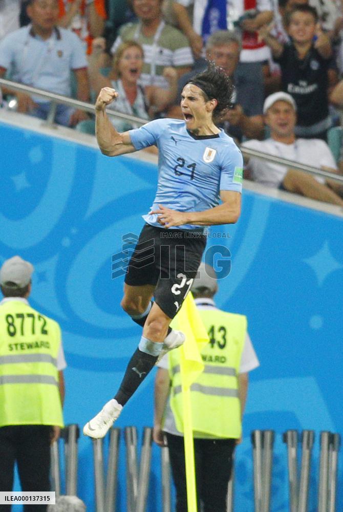 Football: Uruguay vs Portugal at World Cup