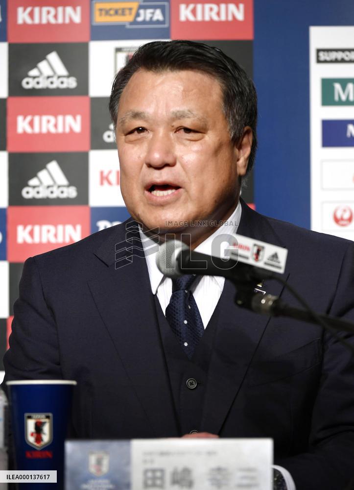 Football: Nishino's time as Japan coach over at end of July: JFA president