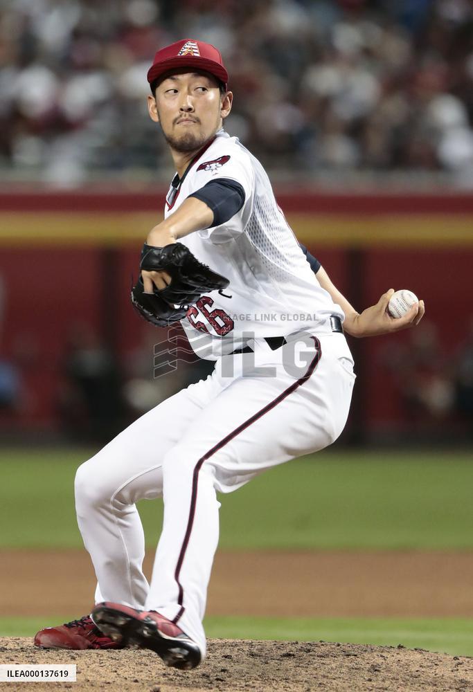 Baseball: Diamondbacks' Hirano