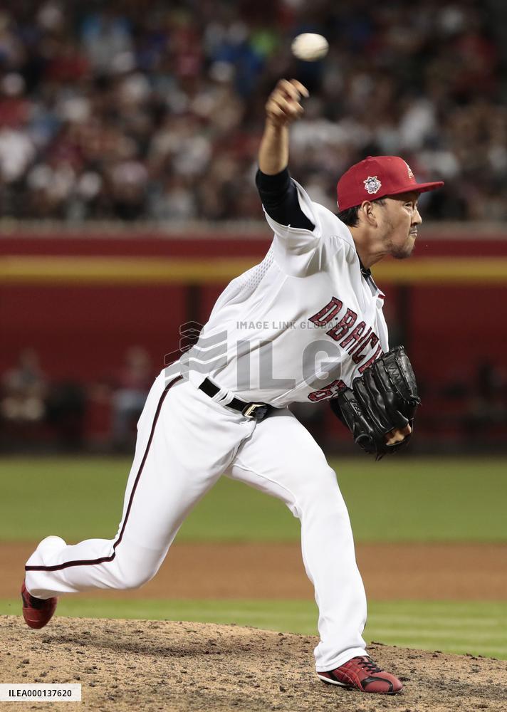 Baseball: Diamondbacks' Hirano