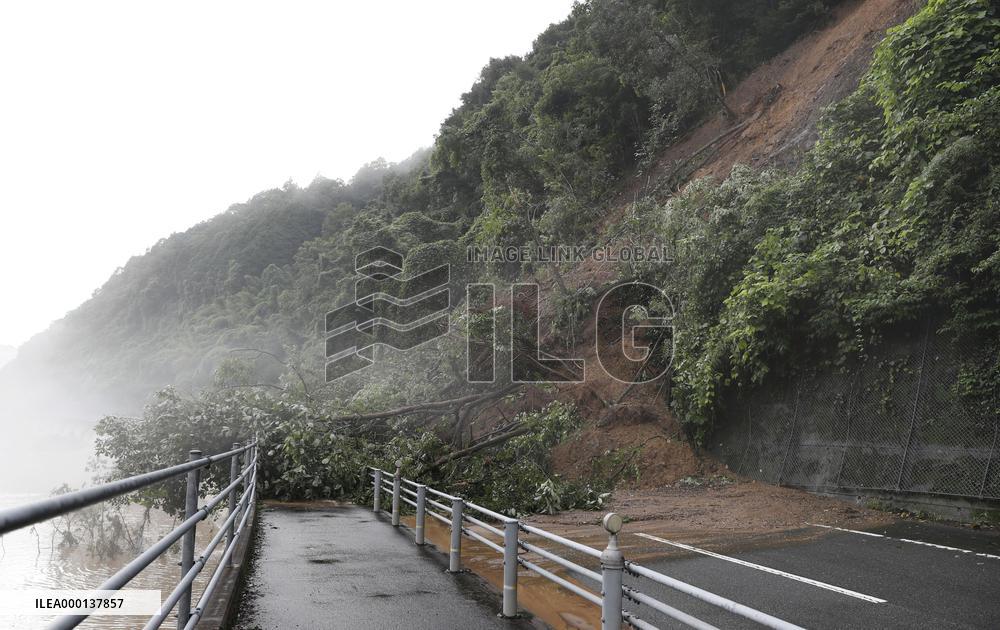 Torrential rains in western Japan