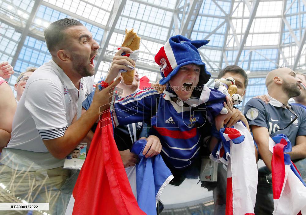 Football: Fans at World Cup