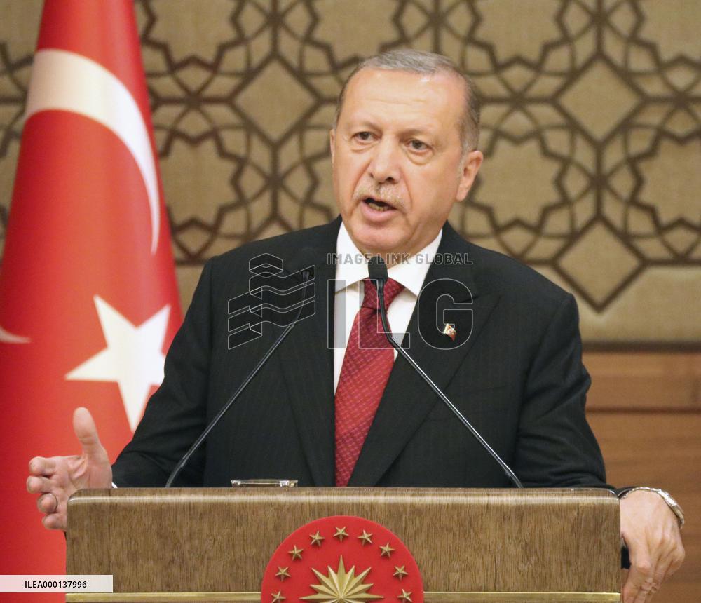 Turkish President Erdogan announces new Cabinet