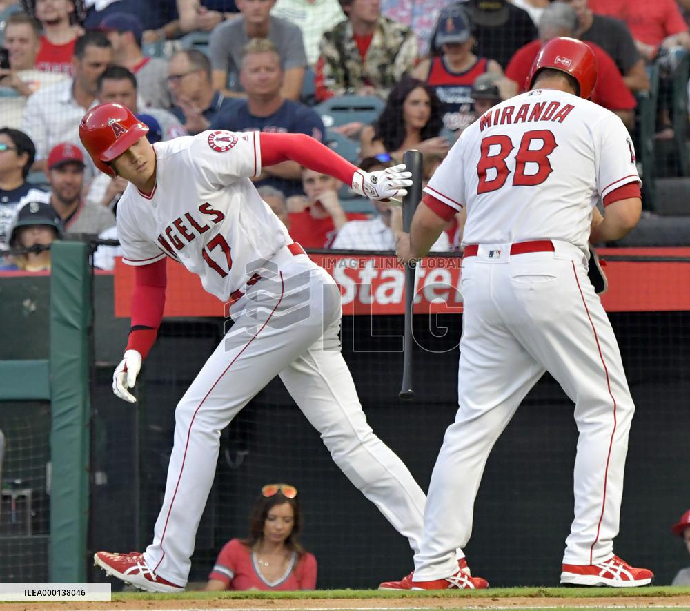 Baseball: Angels' Ohtani