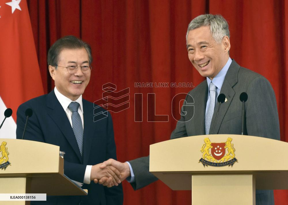 S. Korea-Singapore talks