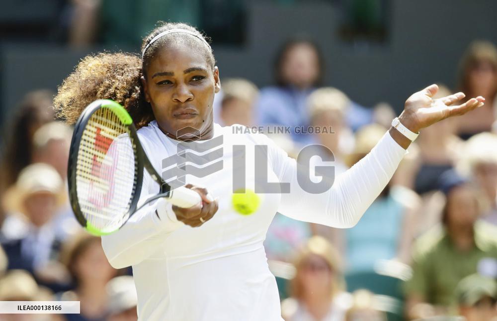 Tennis: Women's singles semifinals at Wimbledon