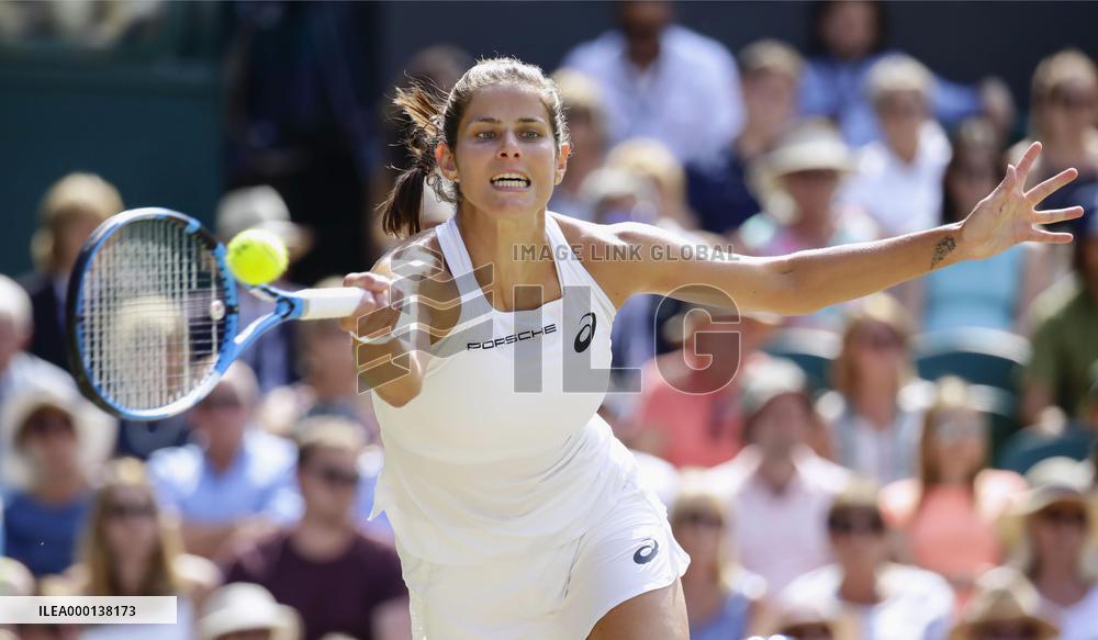 Tennis: Women's singles semifinals at Wimbledon