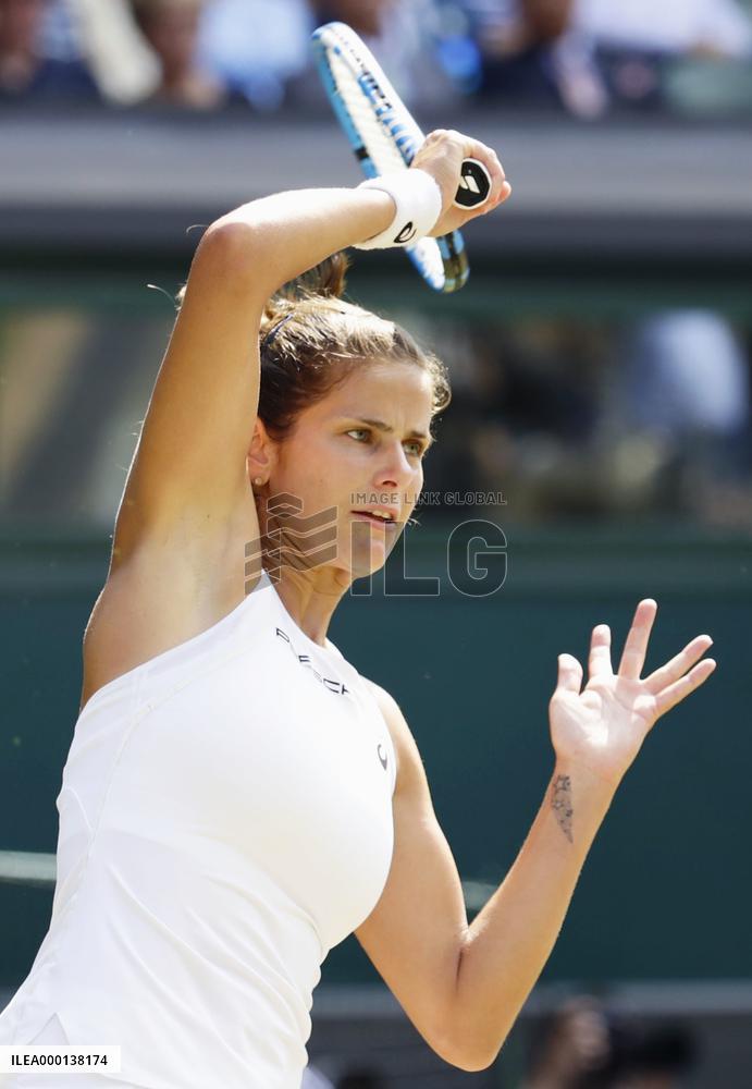 Tennis: Women's singles semifinals at Wimbledon