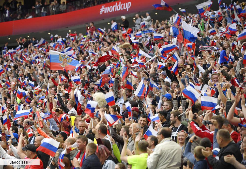 Football: Russia vs Saudi Arabia at World Cup