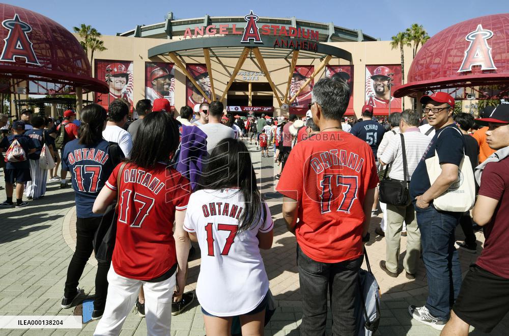 Baseball: Angels' Ohtani