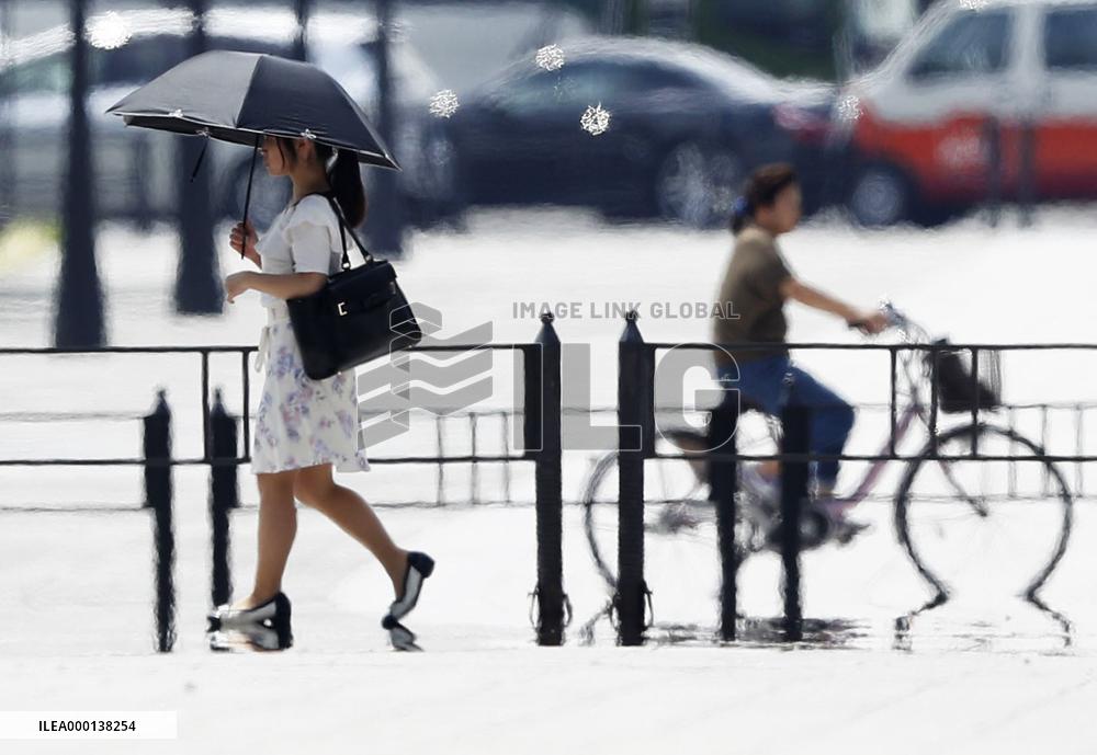 Summer heat in Japan