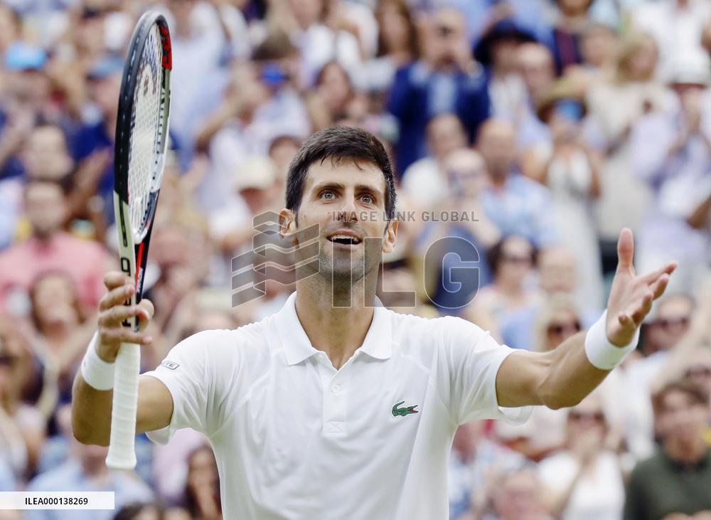 Tennis: Djokovic at Wimbledon