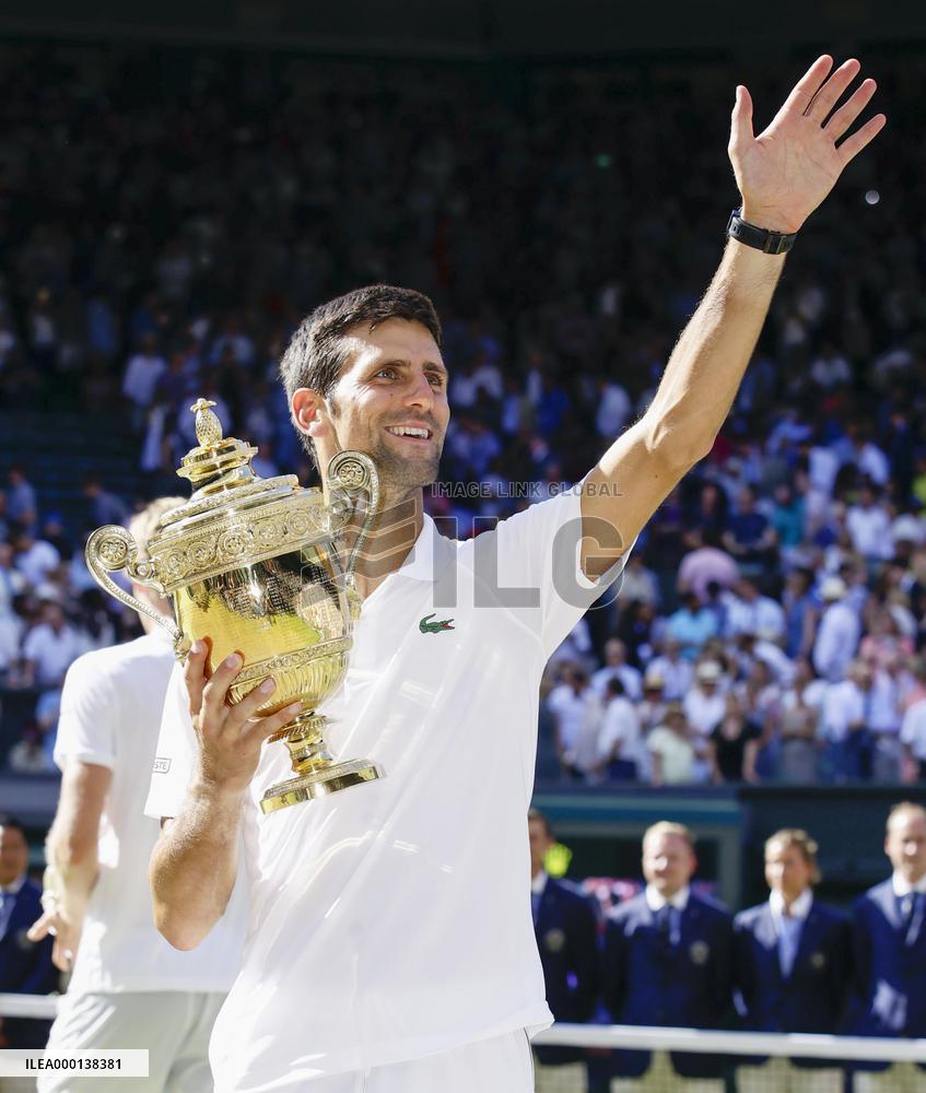 Tennis: Wimbledon final match