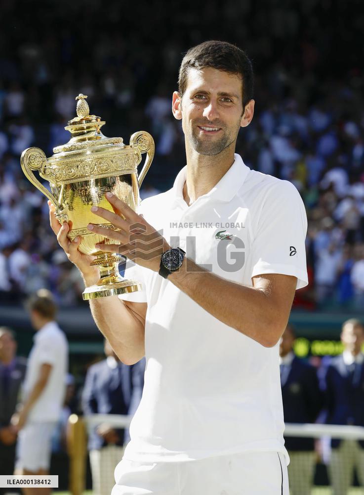 Tennis: Djokovic at Wimbledon